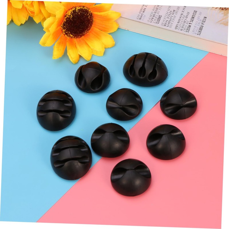 OSALADI 36pcs Cable Clips Organizer Holders for Desk Wall Office