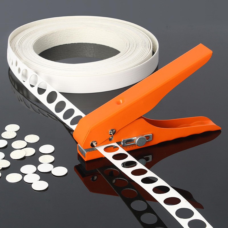 PVC Hole Puncher,Single Hole Punch Heavy Duty - 8mm Adjustable