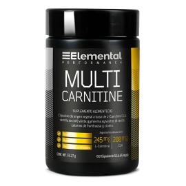 Multi Carnitina 60 Cpsulas De 665 Mg L-carnitina Elemental Sin Sabor                                                                                  