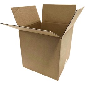 100 6x6x4 Cardboard Paper Boxes Mailing Packing Shipping Box Corrugated Carton