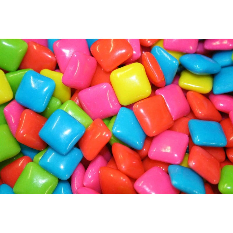 Bayside Candy Chiclets - Chewing Gum - Gumball Machine Refills