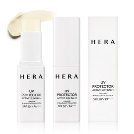 Hera 헤라 선스틱 유브이 프로텍터 워터프루프 수분 미백 톤업선크림 2개 Hera Sunstick UV Protector Waterproof Moisture Whitening Tone-Up Sunscreen 2 Pieces