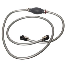 Scepter Marine Outboard Boat Motor Fuel Line Kit, Includes 7-Foot, 3/8 Inch Inner Diameter Fuel Line Hose, EPA/CARB Compliant Primer Bulb, Connectors, Fits BRP Johnson/Evinrude Boat Engines (08313)