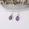 LONAGO Crow Earrings for Women 925 Sterling Silver Raven with