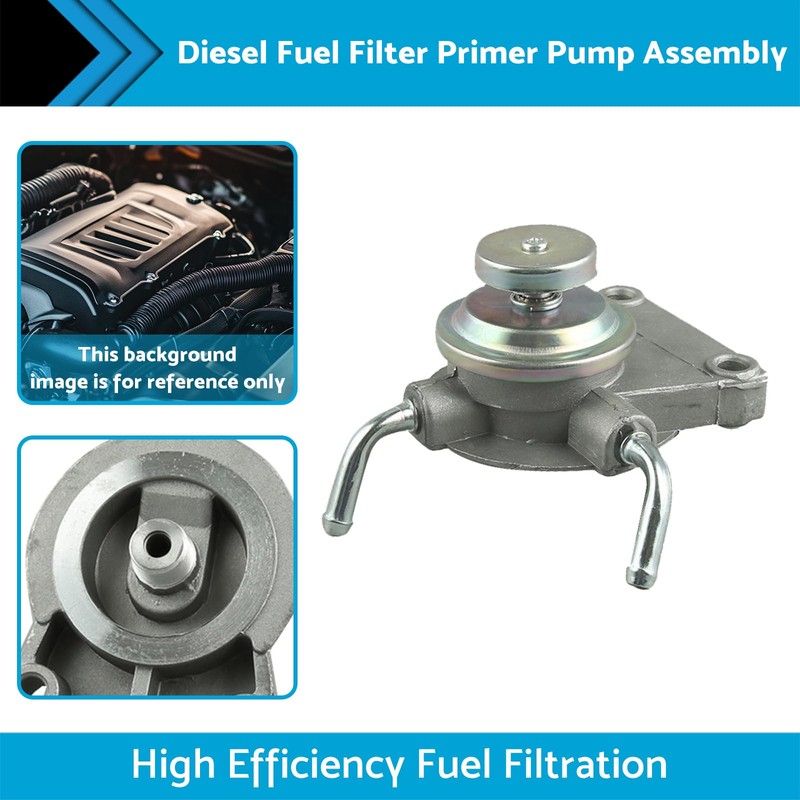 MAX COOL Diesel Fuel Filter Primer Pump Assembly Suitable for