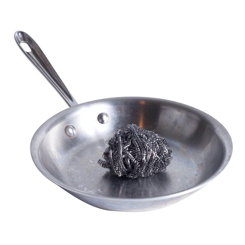 Jacent Everyday Stainless Steel Scourers, 3 Per Pack - 1