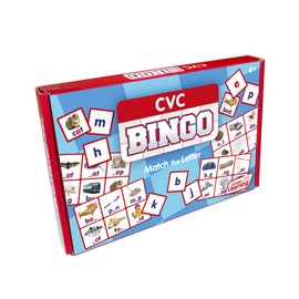 Junior Learning CVC Bingo Educational Action Games, Multi, Model:JL544