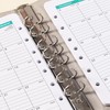 2025-2027 Monthly Planner Refill - Planner Inserts with 7-Hole Punched,