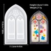 Zayookey Epoxy Molds Church Window Storage Box Silicone Mould Soap