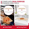 Unicook Pizza Stone for Oven and Grill, 15 x 12