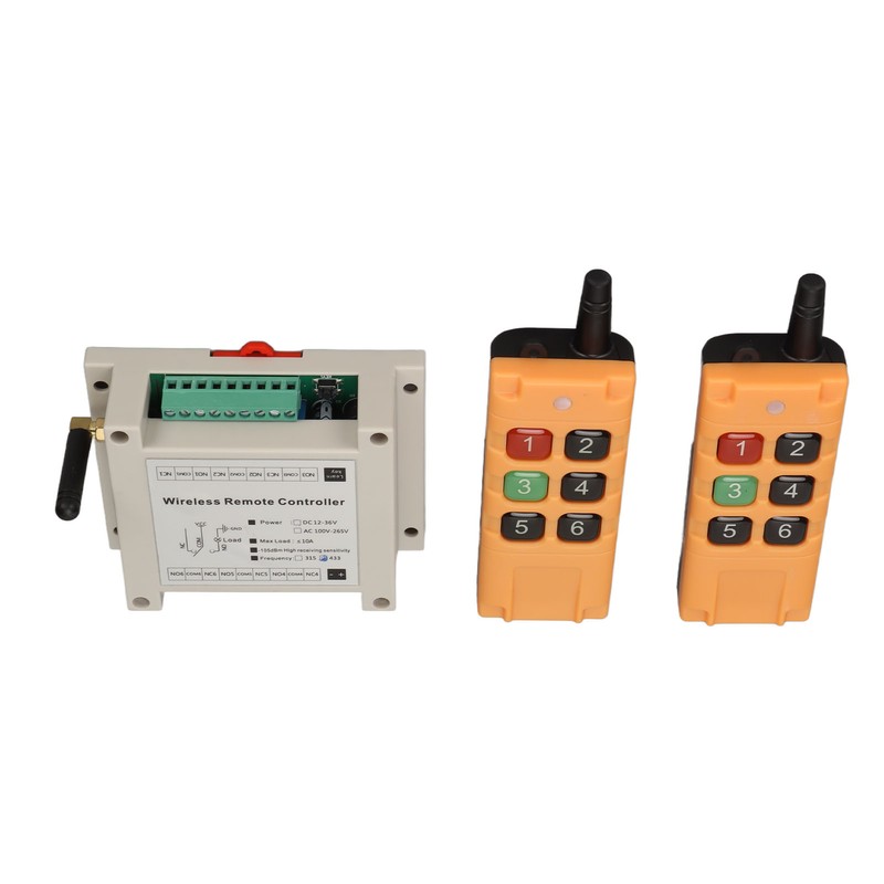 DC12V 6CH Wireless Remote Controller LED Light Switch Relay Radio