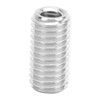 10Pcs Repair Nut Slotted Stainless Steel Thread Extension Reduce Sleeve