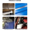 Alioncar 12'' X 24''Aluminized Heat Shield Mat Thermal Barrier Adhesive