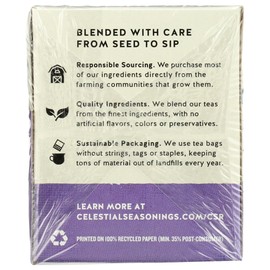 Celestial Seasonings Wellness Tea, Sinus Soother, 20-count (Pack of 3)