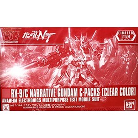 Bandai HGUC 1/144 RX-9/C Narrative Gundam C-Packs [Clear Color] Model kit