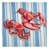 Norpro Seafood Bib, One-Size (Set of 2), Blue/White/Red