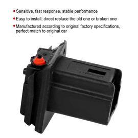 Aramox Tailgate Switch, 6554V5 ABS Tailgate Release Switch, Touch, Automatic, Black for C3 C4 206 207