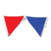 Bristol Novelty PG007 Triangle Bunting, Red/White/Blue, One Size