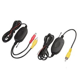 BW RCA Wireless Transmitter & Receiver for Car Rearview Reversing Camera Monitor