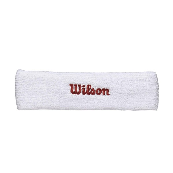 Wilson Tennis Headband (White)