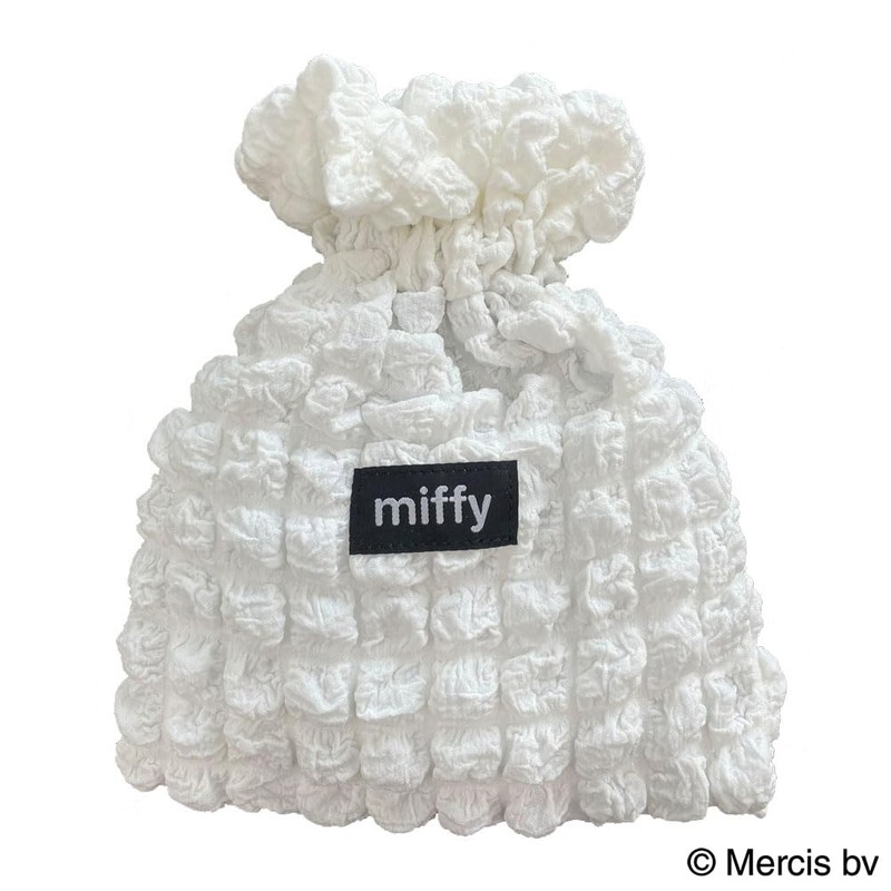 Miffy Pokopoko Series Drawstring Pouch, MF46336 miffy dickbruna Makeup Pouch,