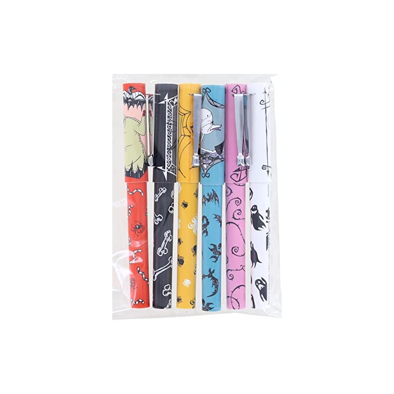 Innovative Designs Nightmare Before Christmas 6 Pack Pens with Sticky
