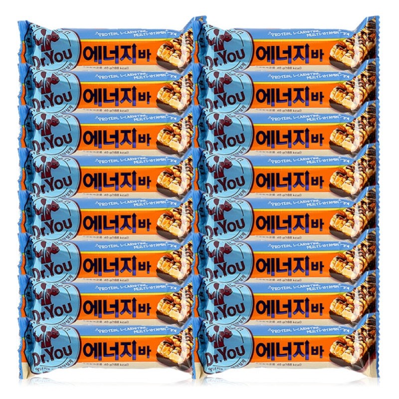 Dr. You Energy Bar 40g x 16_Nutritious Snack Calorie Balance