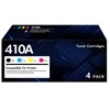 410A Toner Cartridge 4 Pack 410X MFP M477fnw M452dn Toner