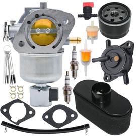 JDLLONG Carburetor for Toro SS-5000 SS-5050 for John Deere Z530M Z530R Z540M Z540R Z730M ZTrak for Cub Cadet ZT1 ZT2 RZT50 Mower Carb with Oil Air Filter Kit and Fuel Pump