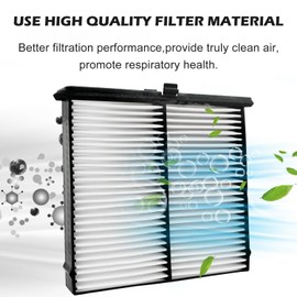 2PCS Capume Cabin Air Filter Fit for Mazda 3 2019-2025, Mazda 3 Sport 2019-2025, CX-30 2020-2025, CX-50 2023-2025, Replacement for BDGF-61-J6X, CF12773