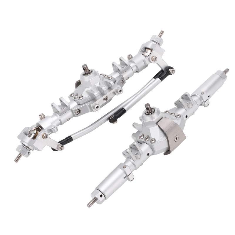 RC Front Rear Axles Complete Set Metal Assembly Kit Axle
