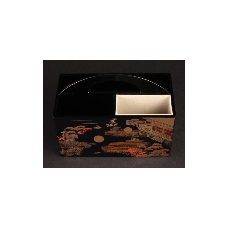Maeju Lacquerware Hatsune Remote Control Box (B) 6V-342