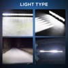 CO LIGHT Led Light Bar Single 44 inch Slim Single