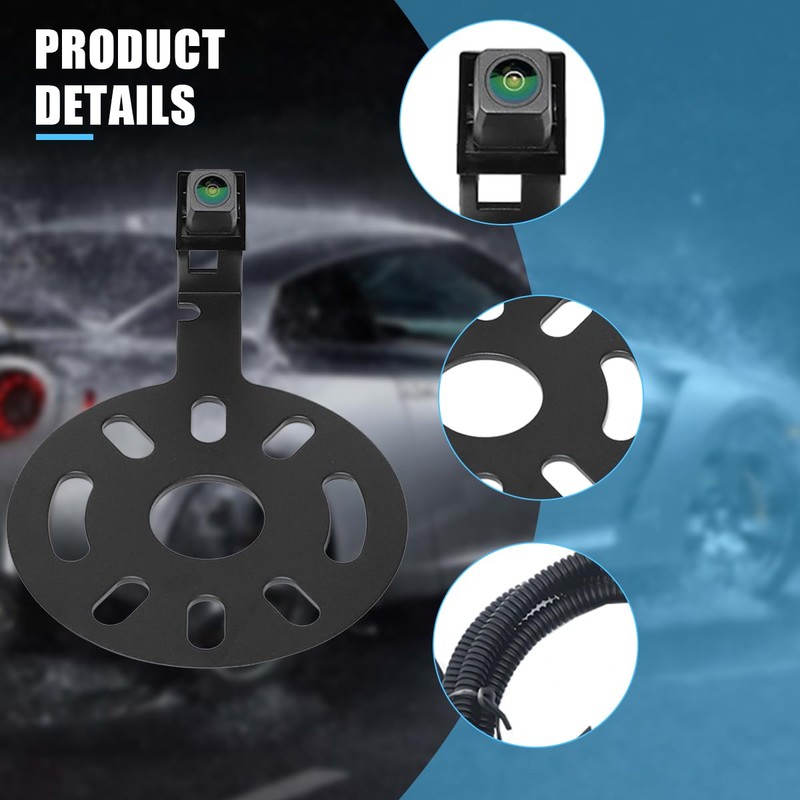 HZEL Car Spare Tire Backup Camera, Waterproof Auto Rear View