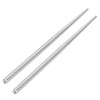 1 Pair Stainless Steel Chopsticks 17.5 cm Reusable Food Chopsticks