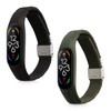 kwmobile Nylon Watch Strap Compatible with Xiaomi Mi Band 7