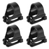 4pcs Universal 25mm/1in Scuba Diving Snorkel Clips for Mask Strap