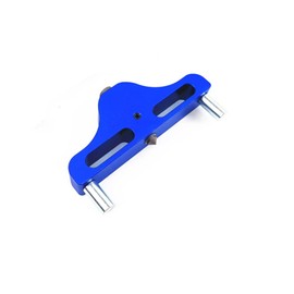 Center Scriber Marking Tool, 95MM Aluminum Alloy Center Finder Line Scriber Center Marking Gauge for Woodworking Carpenter Alignment Ruler