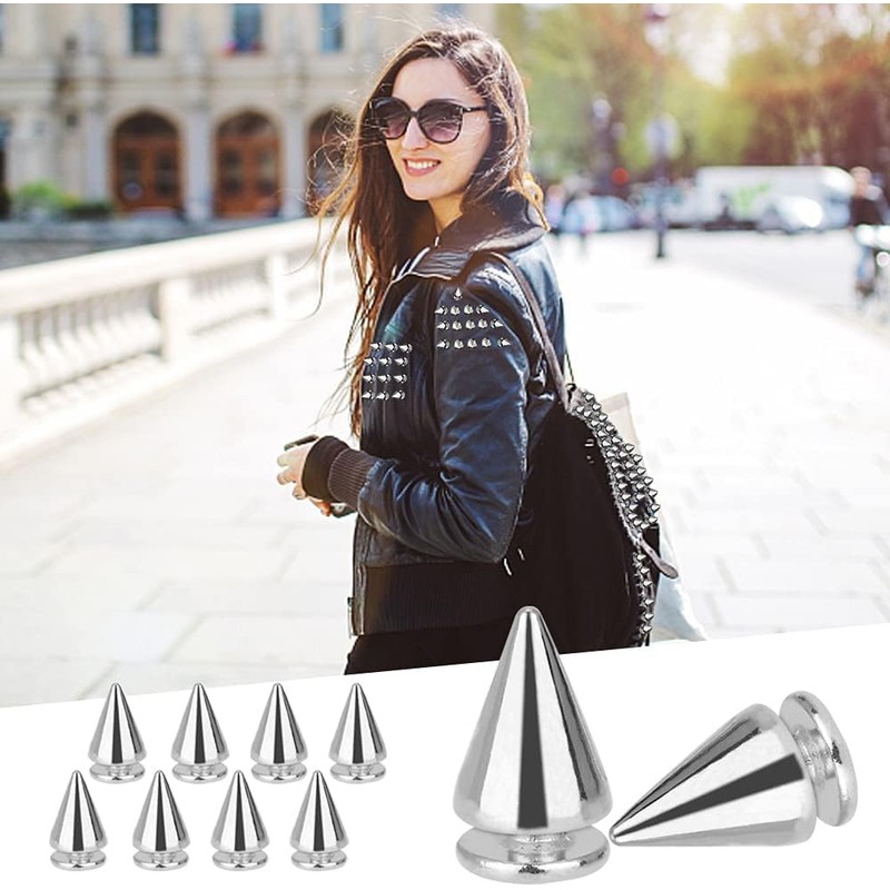 zalati Cone Studs Punk Spikes and Studs Tree Spikes Studs