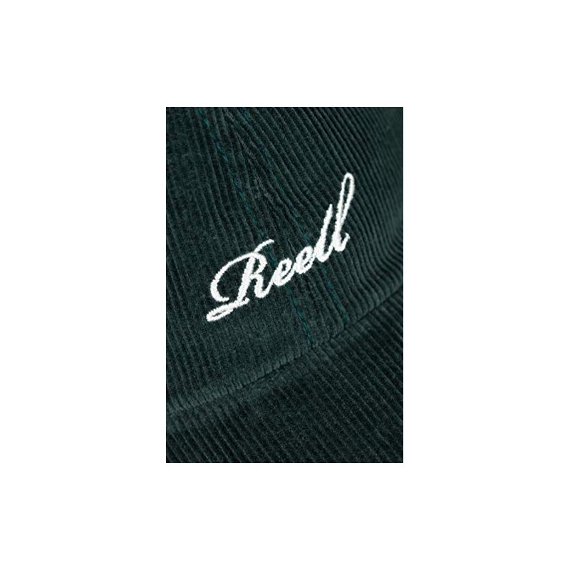 Reell Single Script Cap, Dark Green Ribcord