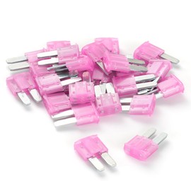 (25Pcs) 3 Amp Micro2 Car Fuses, 3A Automotive Fuses, Blade Fuse for Car/RV/Truck/SUV/Motorcycle/Boat