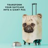 Pikkii, Small Suitcase Cover with Giant Dog Design, Travel case