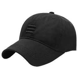 White Fang CA901 English Letter Logo Cap, Hat, Outdoors, Climbing, Walking, Fishing, Women's, Men's, Black