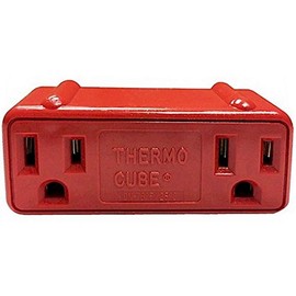 Farm Innovators TC-21 Warm Weather Thermo Cube Thermostatically Controlled Outlet - On at 78-Degrees/Off at 70-Degrees
