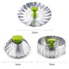 BetterJonny Foldable Vegetable Steamer Basket Stainless Steel Adjustable Steamer Insert