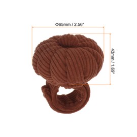 HARFINGTON Wrist Pin Cushions Band Sewing Needle Cushion Needle Holder Pincushions with Adjustable Strap Fit All Wrist Sizes for Sewing Quilting Needlework DIY Crafts, Dark Yellow