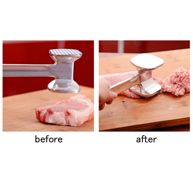 Meat Hammer Heavy Duty Tenderizer(Medium), Ninonly Home Mallet Beater Kitchen