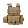 Yuqing Chaleco Tactico Militar Paintball Airsoft Gotcha Policia