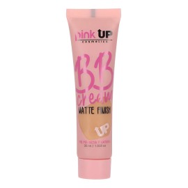 Pink Up, Bb Cream Matte Finish, Base De Maquillaje Ligera