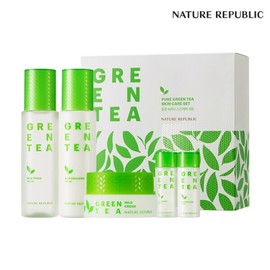 Clear Green Tea Skin Care Set / 맑은 녹차수 스킨케어 세트